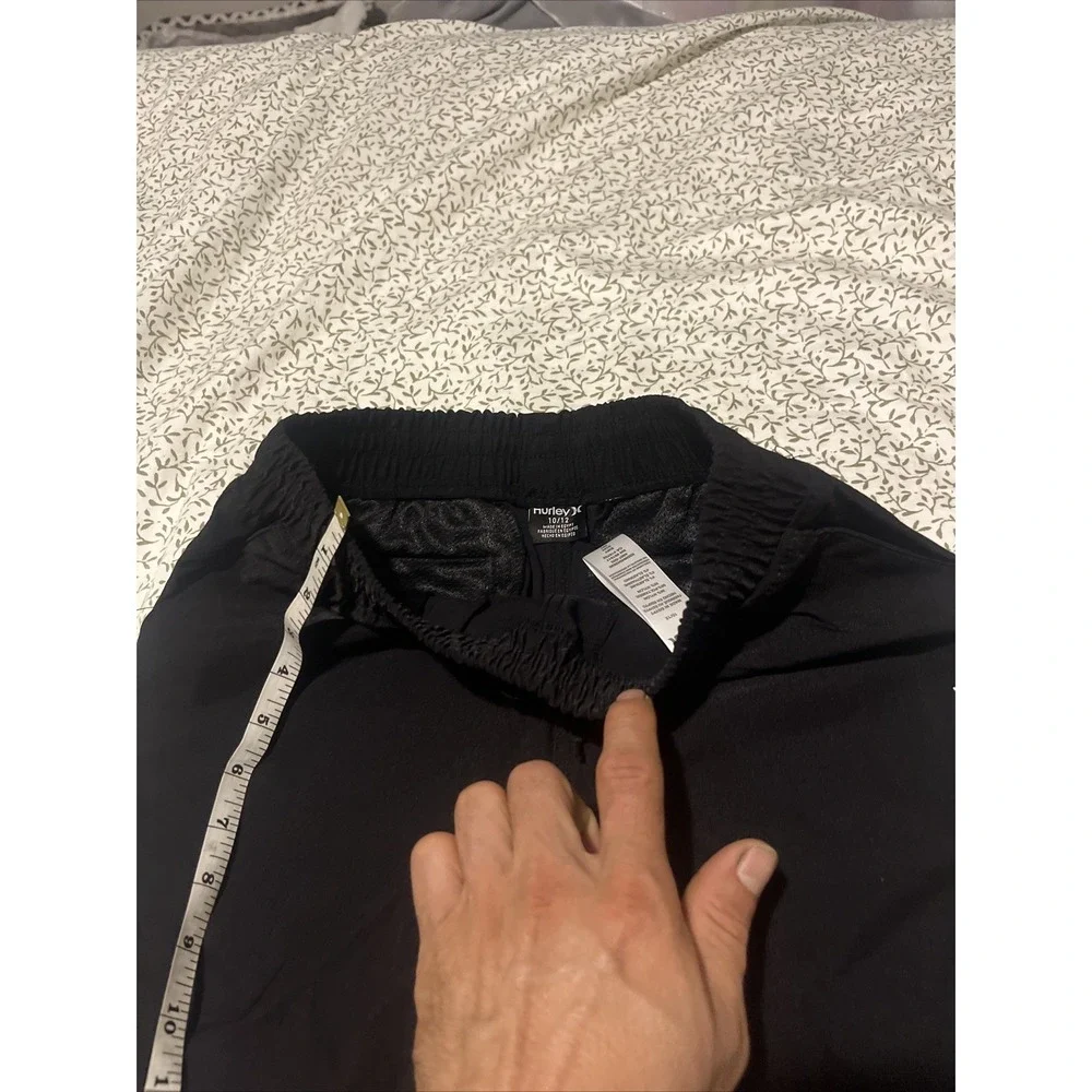 Hurley Youth/Kids Classic Tapered Fit Drawstring Elastic Cuff Jogger 10/12
